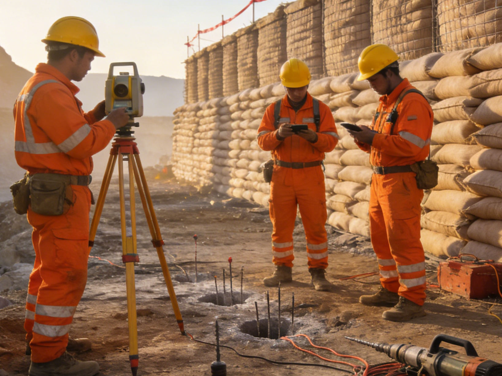 最早采用定向大爆破筑坝工程